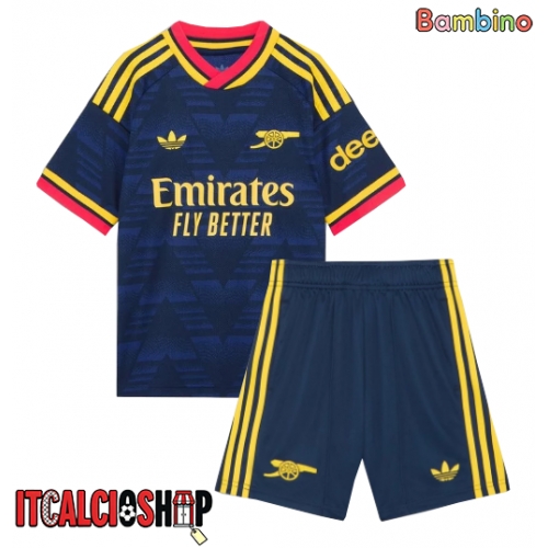 Arsenal Myles Lewis-Skelly #49 Seconda Maglia Bambino 2026-27 Manica Corta (+ Pantaloni corti)